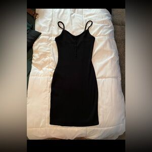 Elegant Black Mini Dress